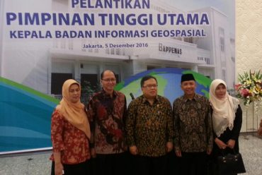 Selamat, Prof. Dr. Ir. Hasanuddin Z. Abidin, M.Sc. dilantik sebagai Kepala BIG