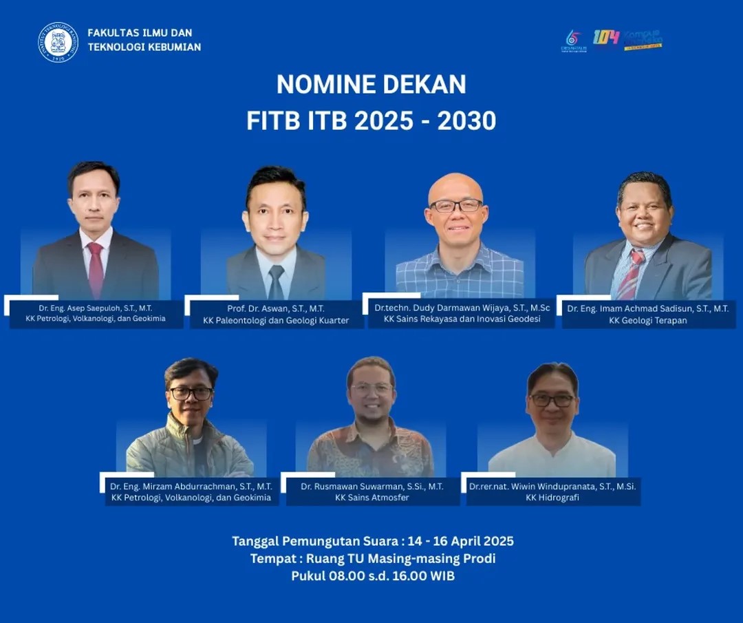 Nomine Dekan FITB 2025-2030