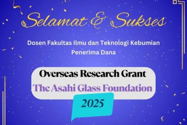 FITB lecturer receives Overseas Research Program funds, The Asahi Glass Foundation 2025