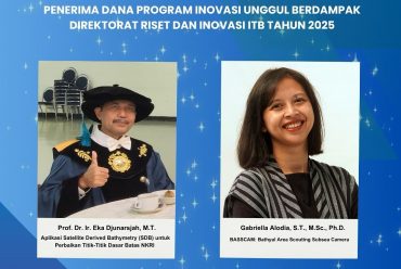 Selamat kepada Dosen Penerima Dana Program Inovasi Unggul Berdampak Direktorat Riset dan Inovasi ITB Tahun 2025