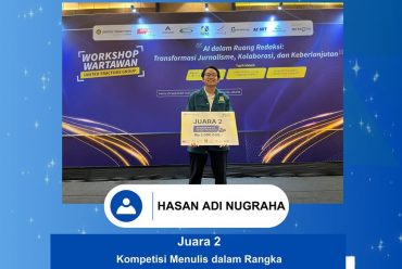 Congratulations on Winning Second Place in the United Tractors Group Journalist Road to Workshop 2025 Writing Competition