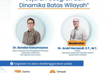 Kuliah Umum “Sejarah Geografi dan Dinamika Batas Wilayah”