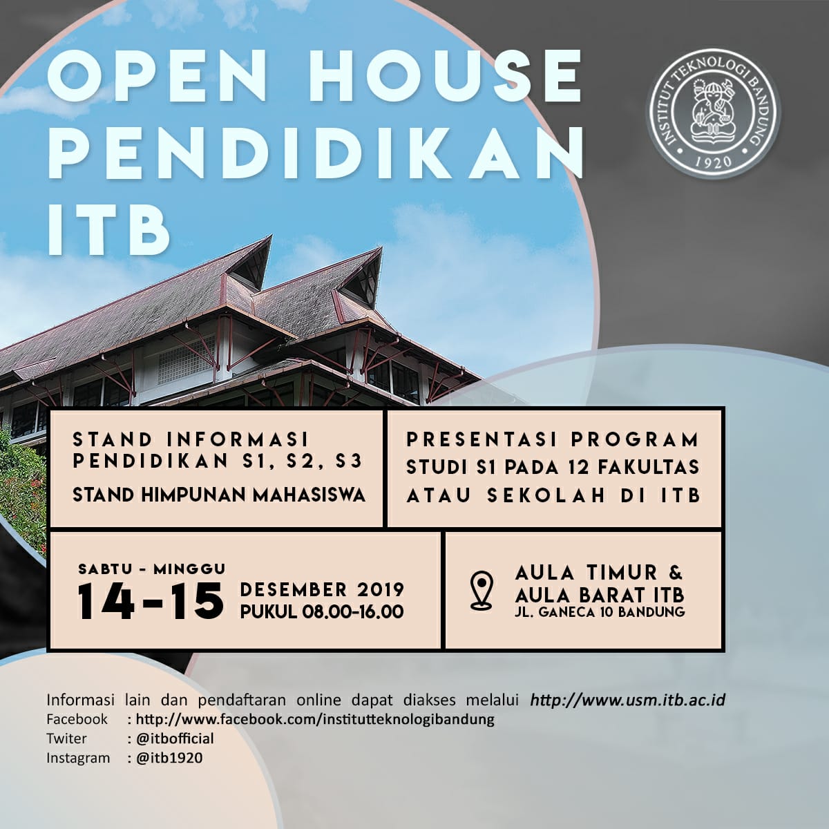 Open House Pendidikan ITB 2019