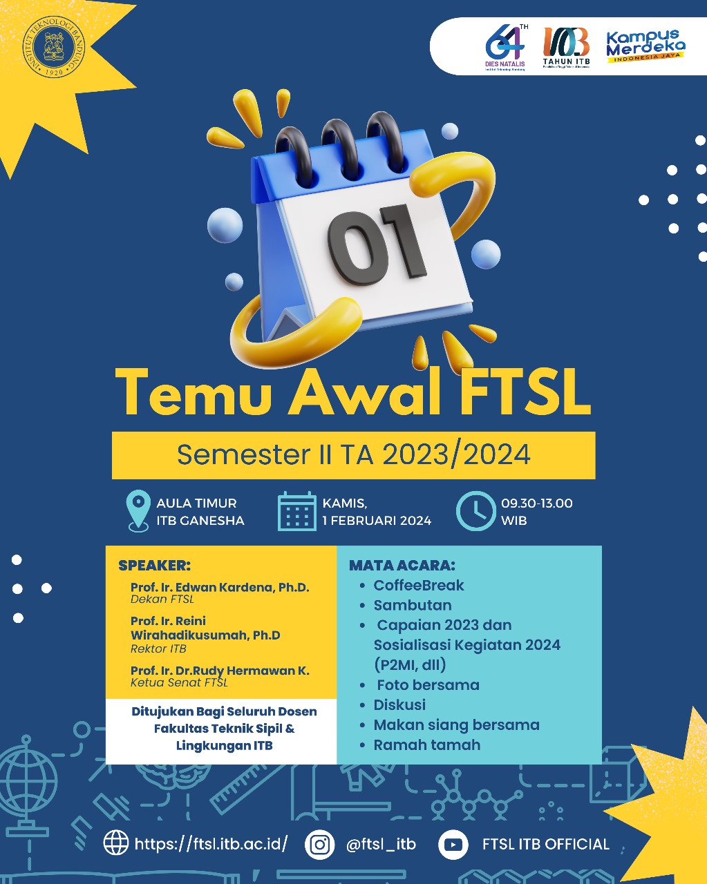 Temu Awal Semester  II TA 2024/2024