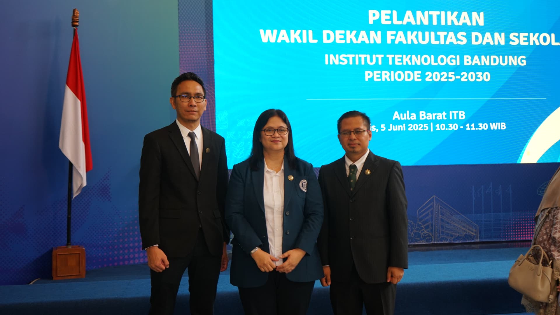 Pelantikan Wakil Dekan FTSL ITB Periode 2025–2030