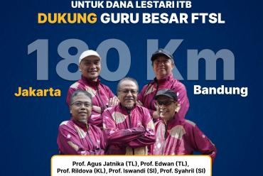 Guru Besar FTSL ITB Ikut Serta dalam ITB Ultra Marathon – R16