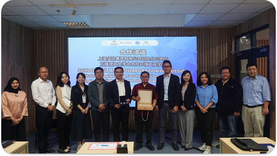 FTSL ITB Jajaki Kerja Sama Internasional dengan Go Study Global Education dan PT Shanghai Baoye Indonesia