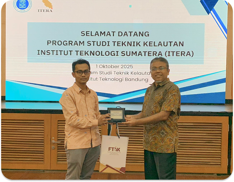 Kunjungan Program Studi Teknik Kelautan ITERA ke FTSL ITB