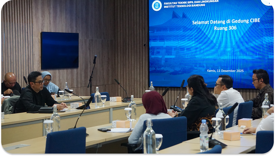 FTSL ITB Fasilitasi Rapat Pembahasan Kanalisasi Penanganan Banjir Kota Bandung Bersama BAPPERIDA