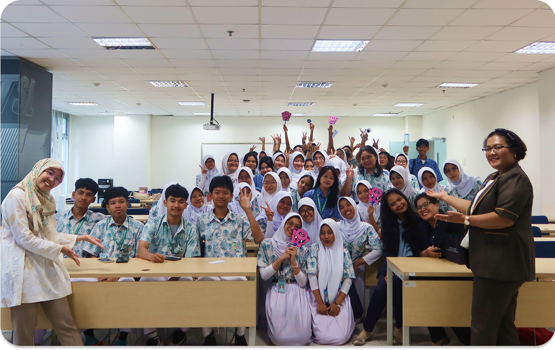 FTSL ITB Terima Kunjungan SMA Charter Buana, Jakarta Timur