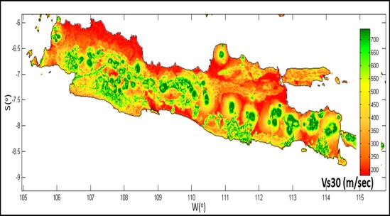 Seismic Hazard Study and Risk Analysis with a Probability Approach on the Island of Java.