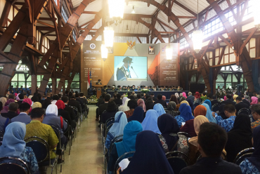 Sidang Terbuka Dies Natalis ITB ke-58, Kaprodi Teknik Geofisika ITB Beri Orasi Ilmiah