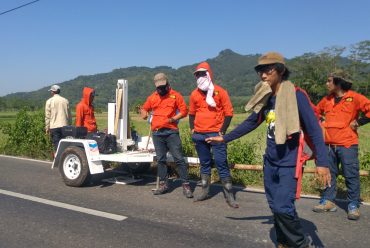 Karangsambung Field Lecture 2017: Application of Four Geophysical Methods