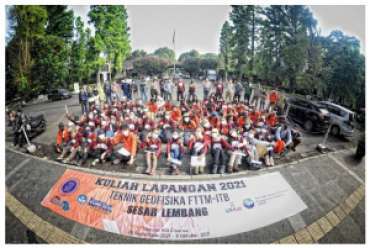 Kuliah Lapangan Teknik Geofisika 2021