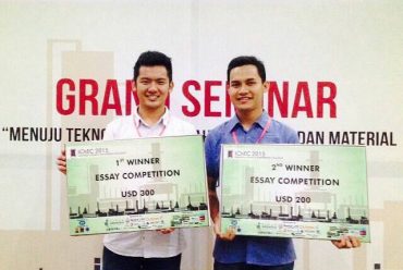 Teknik Metalurgi ITB, Sabet Juara Essay Tingkat Asia Tenggara