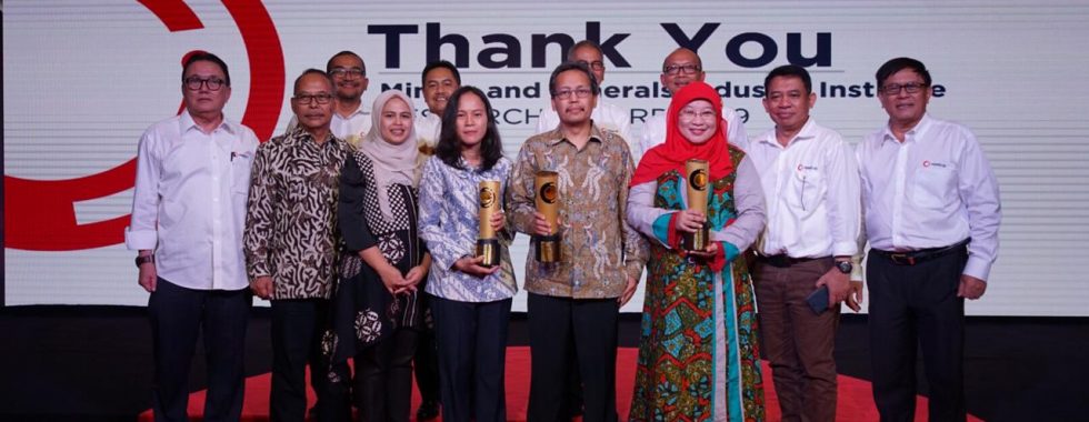 Prof. Dr.mont. Mohammad Zaki Mubarok, ST., MT. Selected at MMII Research Awards 2019