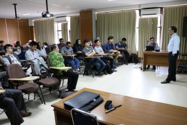 Guest Lecture with Mr. Supramu Santosa, M.Sc., M.B.A