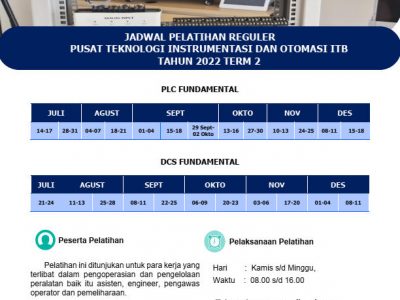 Jadwal Pelatihan Reguler CITA ITB 2022 Term 2