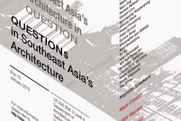 Indah Widiastuti as Speaker in ‘Southeast Asia’s Architecture in QUESTION