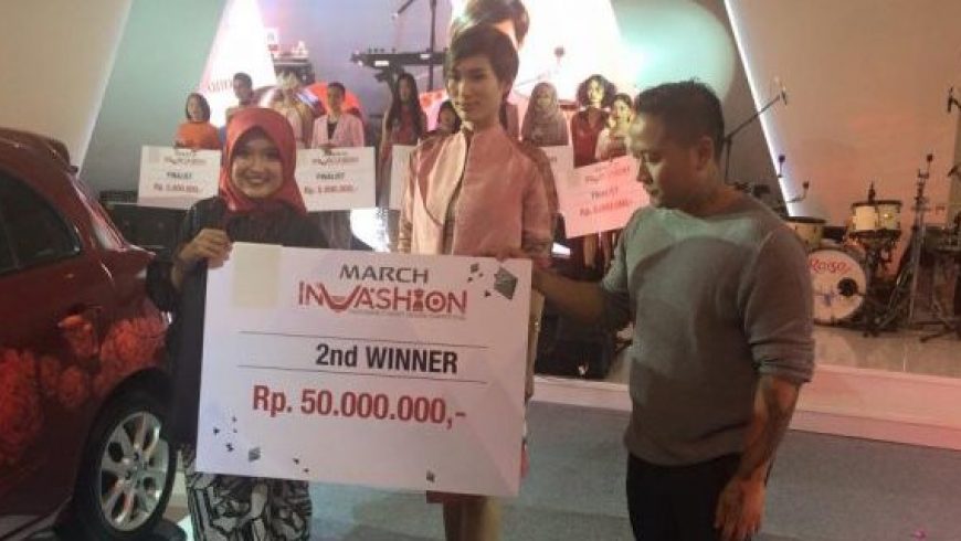 Mahasiswa Kriya Juara ke 2 Kompetisi Design Fashion Nissan March „March Invashion“