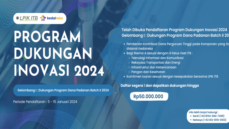 Program Dukungan Inovasi 2024