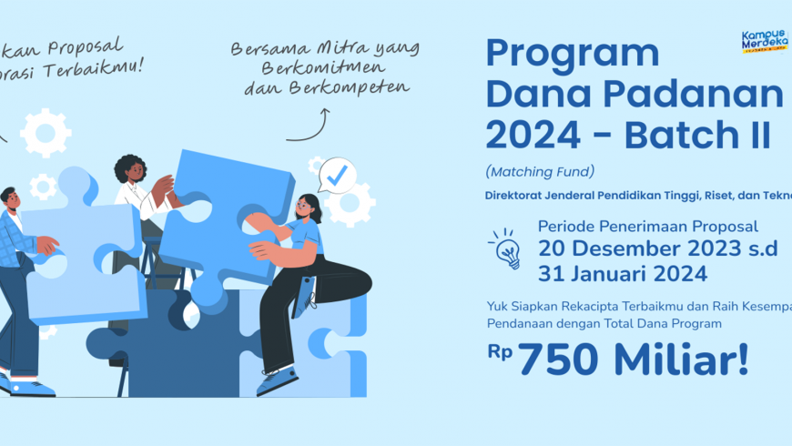 [Call for Proposal] Program Dana Padanan (Matching Fund) 2024 – Batch II