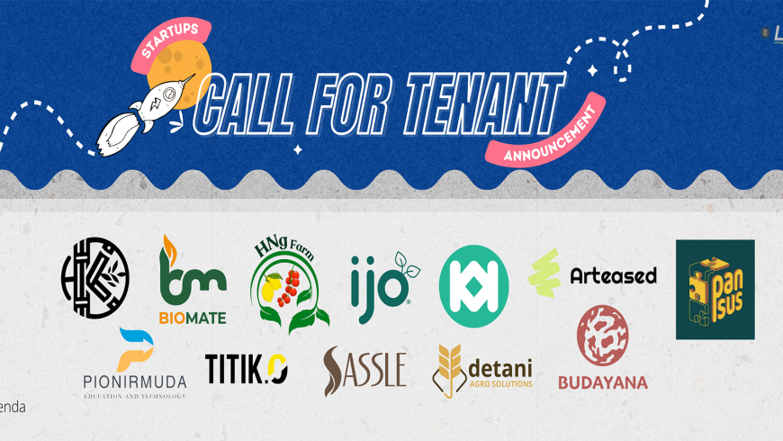 Call for Tenant 2024: Pengumuman Startup Inkubasi LPIK ITB