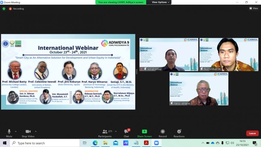 Webinar Internasional Adiwidya 9 Membahas Hal Menarik Ini