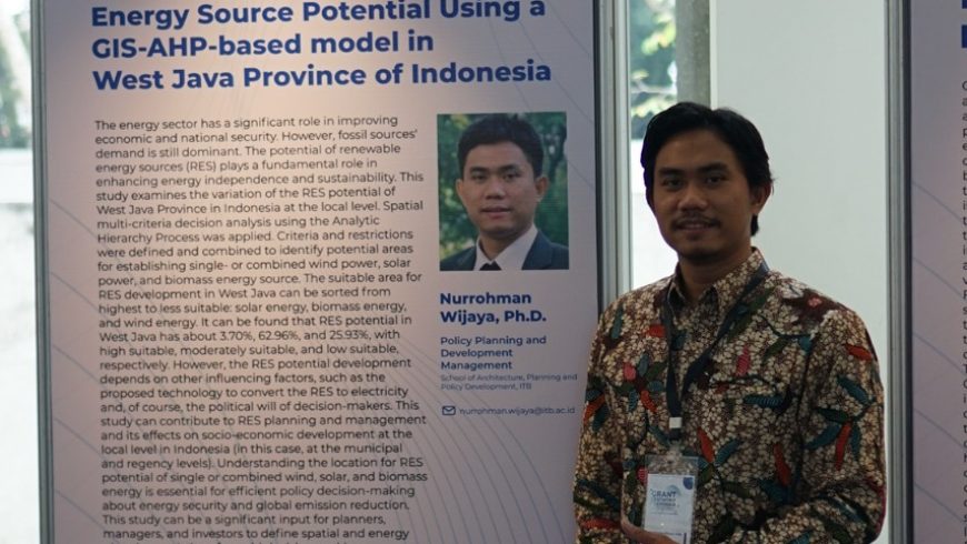 Dosen ITB Memetakan Potensi Sumber Energi Terbarukan di Provinsi Jawa Barat melalui Riset dari The Asahi Glass Foundation