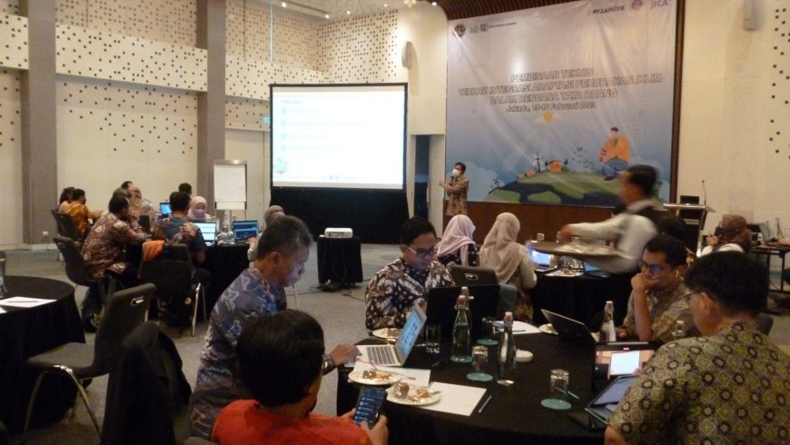 Capacity Building terkait Adaptasi Perubahan Iklim bersama Kementerian ATR/BPN