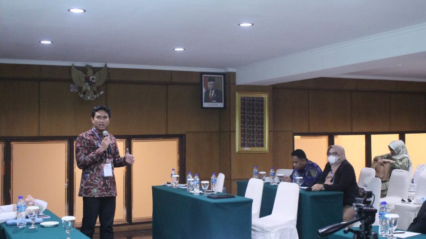 presentasi analisis spasial tingkat bahaya banjir di kawasan IKN Nusantara pada Seminar Nasional ASPI XII