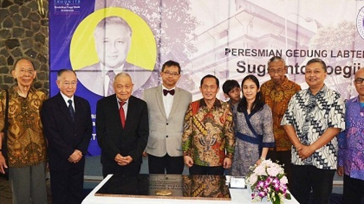 Peresmian Gedung Sugijanto Soegijoko