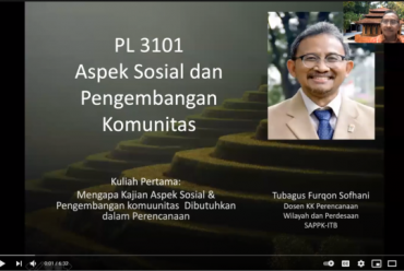 PL3101 Aspek Sosial dan Pengembangan Komunitas Segmen I