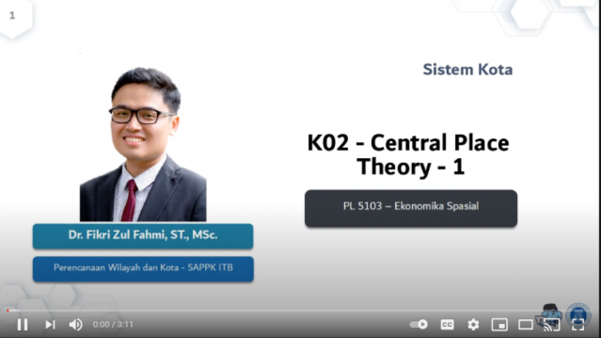 PL 5103 Ekonomika Spasial – Modul 5 – Segmen 2