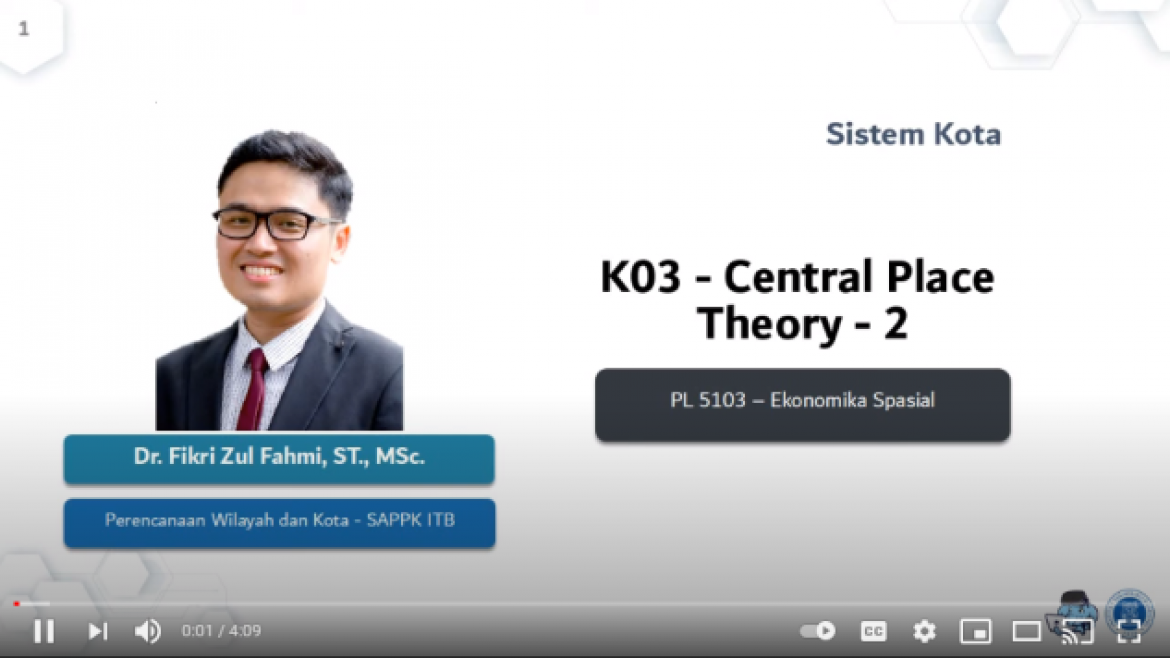 PL 5103 Ekonomika Spasial – Modul 5 – Segmen 3