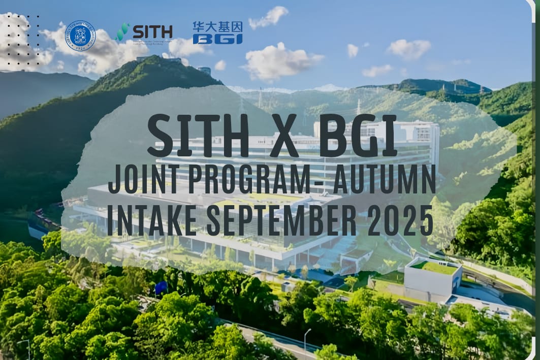 SITH x BGI Joint Program – Autumn Intake September 2025