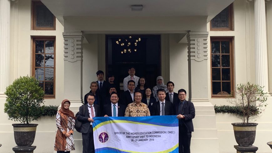 Kunjungan Delegasi 4 Universitas Besar Thailand