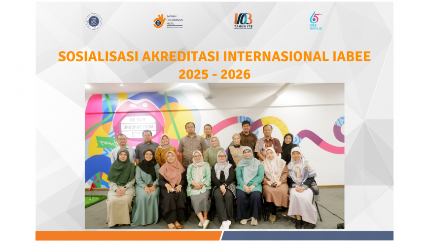 Sosialisasi Akreditasi Internasional IABEE 2025 – 2026